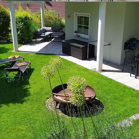 Entspannen im Grünen, Ferienwohnung mit eigenem Garten Keilberg Exterior foto