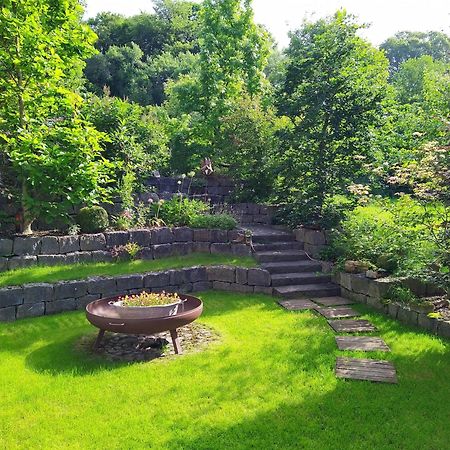 Entspannen im Grünen, Ferienwohnung mit eigenem Garten Keilberg Exterior foto