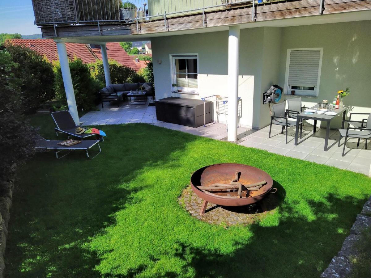 Entspannen im Grünen, Ferienwohnung mit eigenem Garten Keilberg Exterior foto