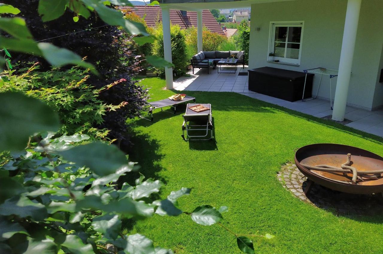 Entspannen im Grünen, Ferienwohnung mit eigenem Garten Keilberg Exterior foto