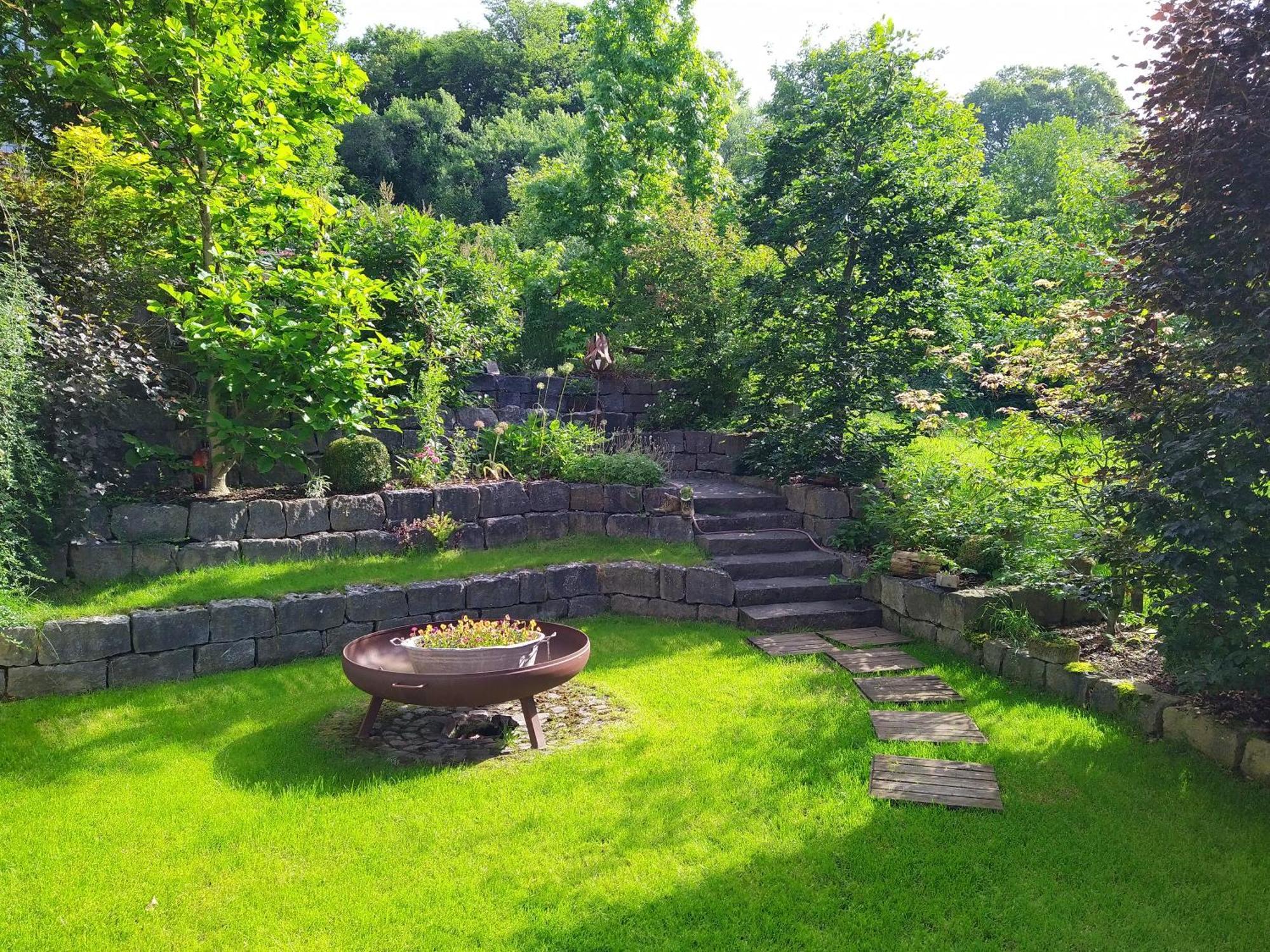 Entspannen im Grünen, Ferienwohnung mit eigenem Garten Keilberg Exterior foto